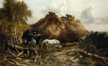 Thomas Sidney Cooper : Clearing The Wood For The Iron Way